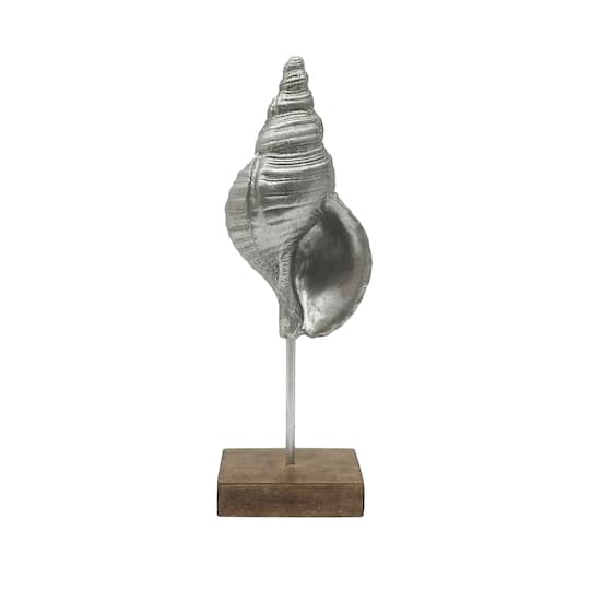 15.25" Silver Shell Tabletop Décor by Ashland®